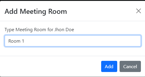 add meeting room