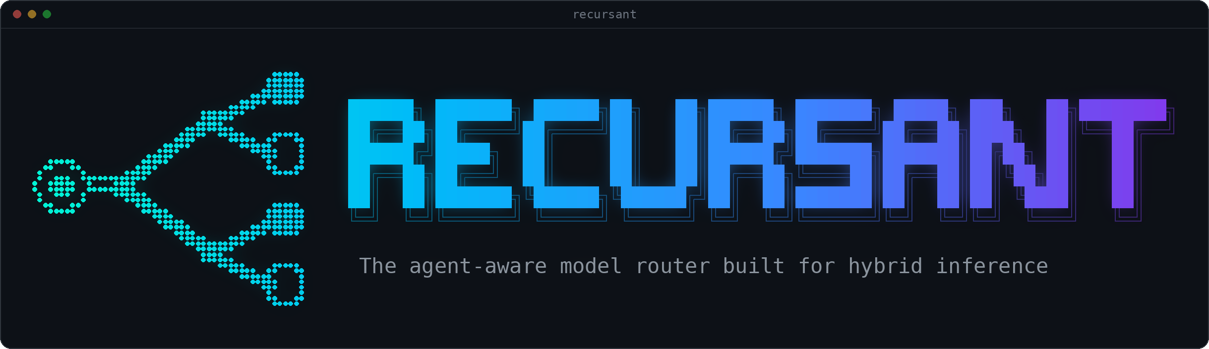 Recursant: the agent-aware model router built for hybrid inference