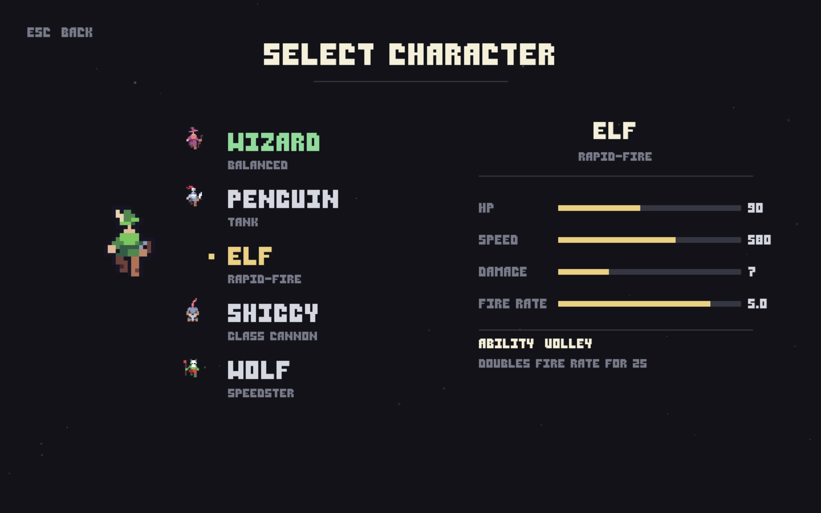 The Way Out — character select