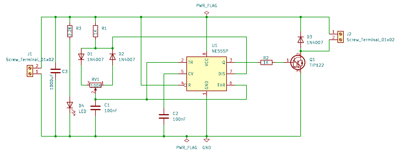 Dc motor speed controller, from the project README
