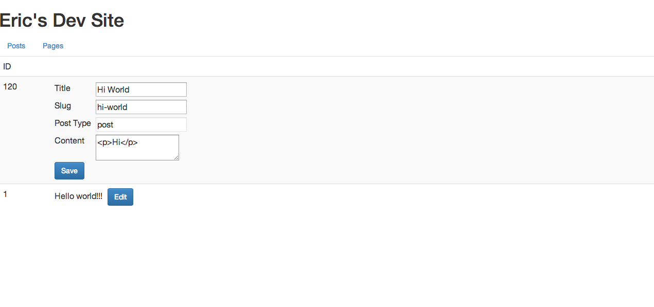 Example of the plugin A screenshot of the plugin