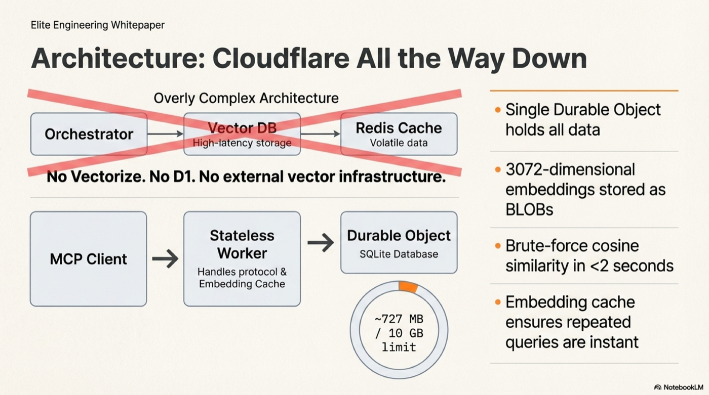Architecture: Cloudflare All the Way Down