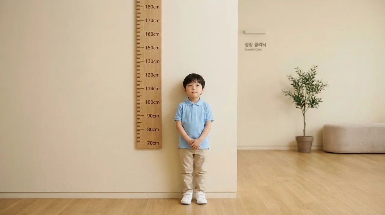 또래보다 작던 키 (성장 전)