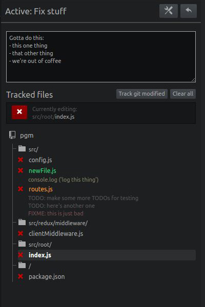 task-tracker active task screenshot