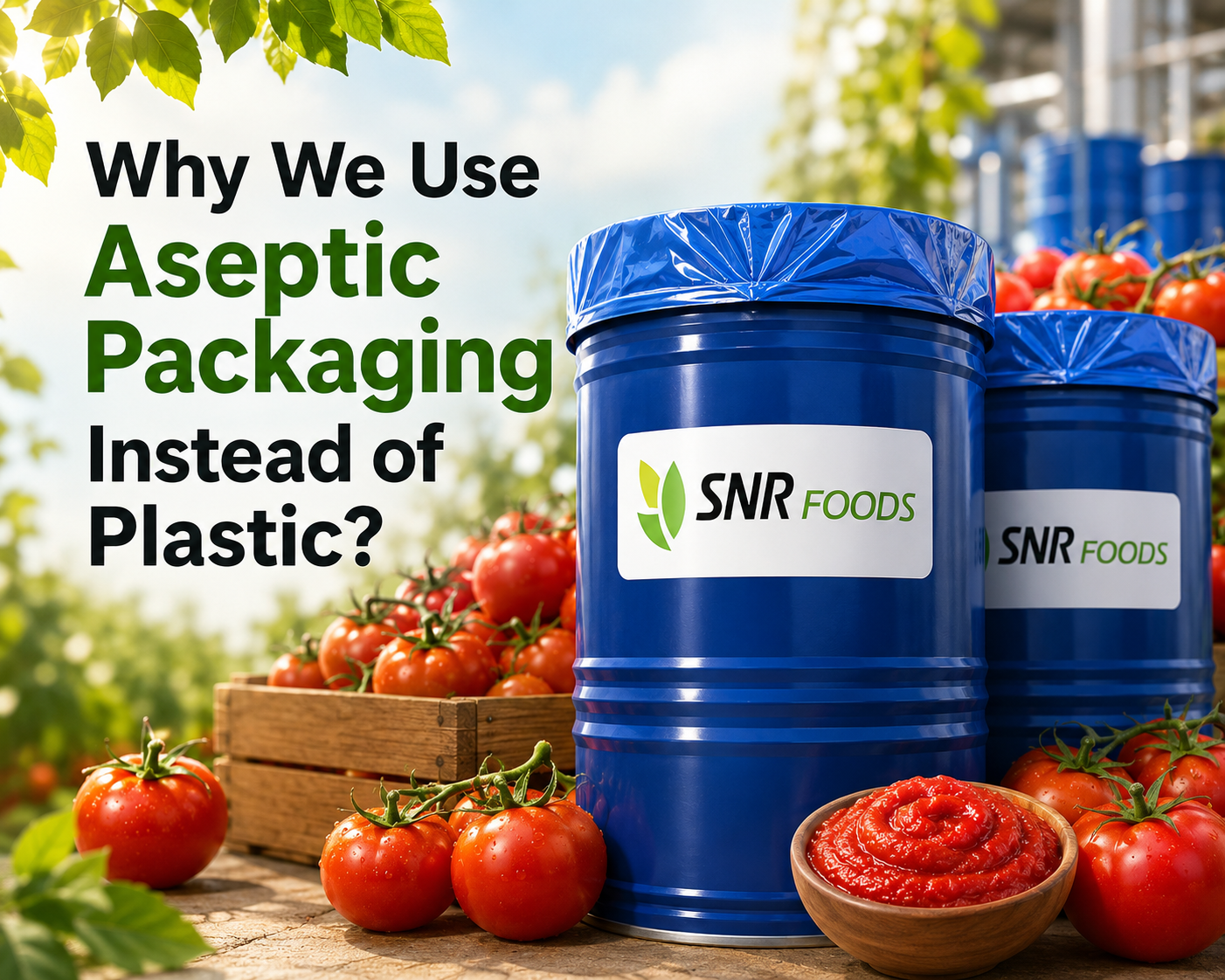 Why We Use Aseptic Packaging Instead of Conventional Plastic Packaging