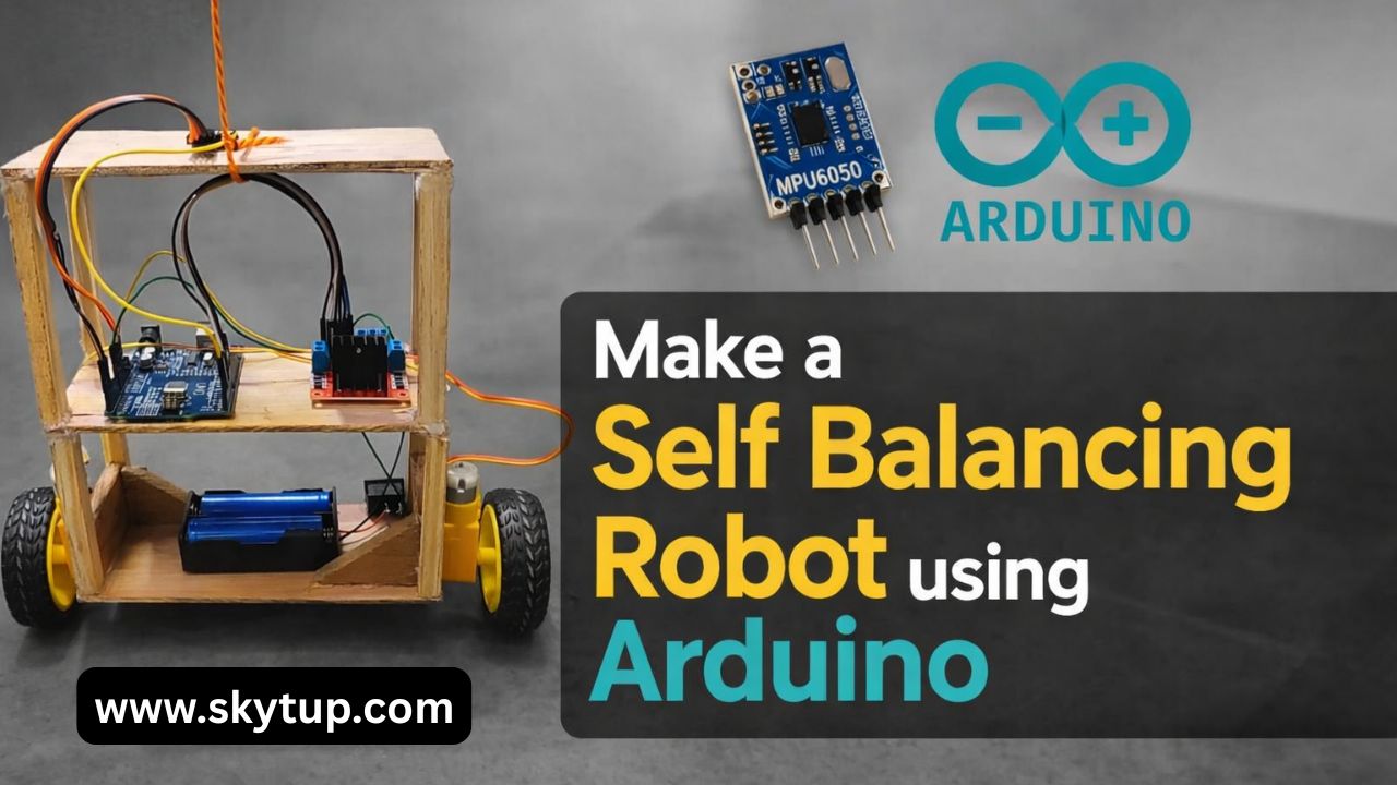 Self-Balancing Robot Using Arduino and MPU6050 with PID Control ...