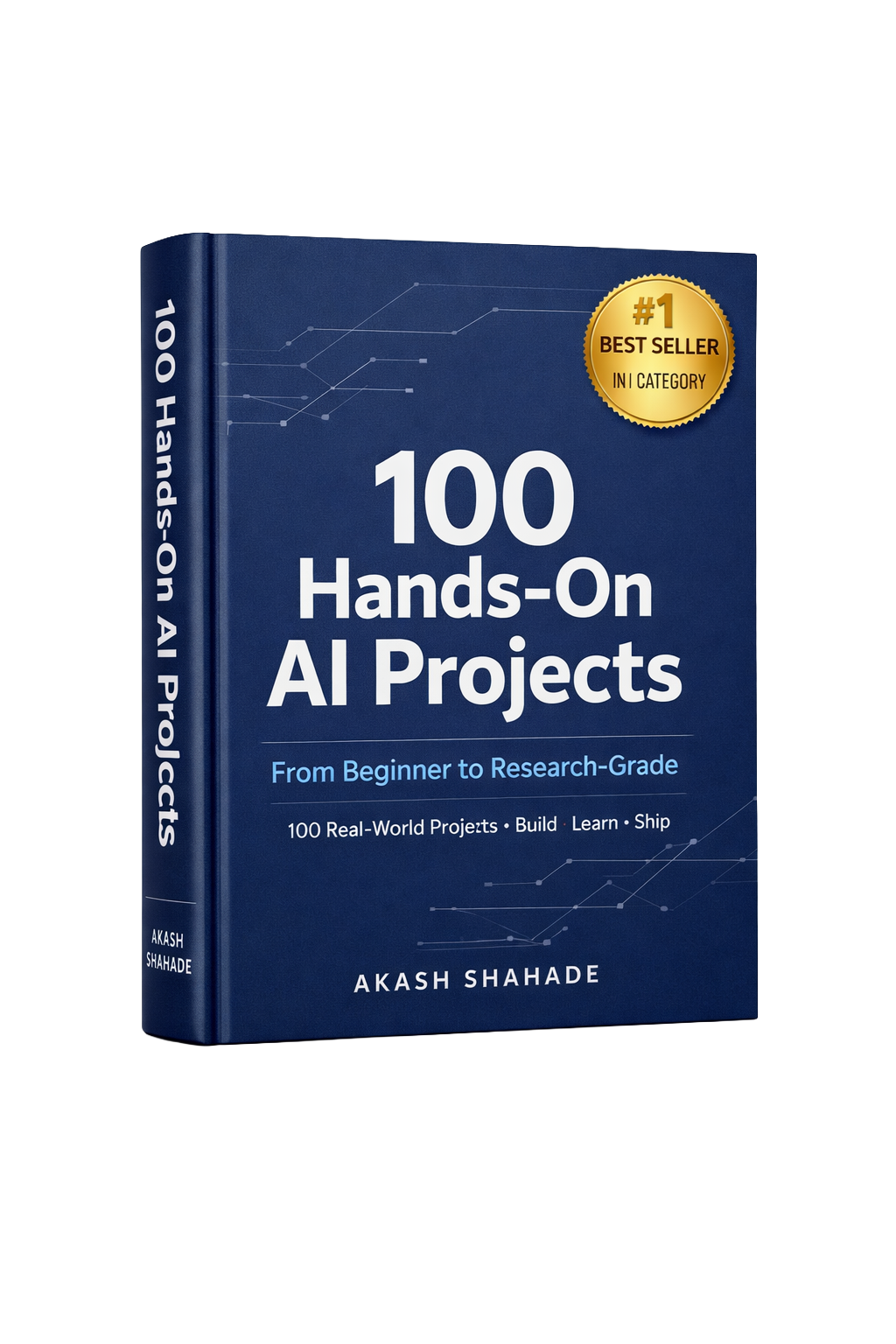 100 Hands-On AI Projects Book Cover