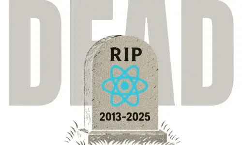 Create React App is Dead Wallpaper