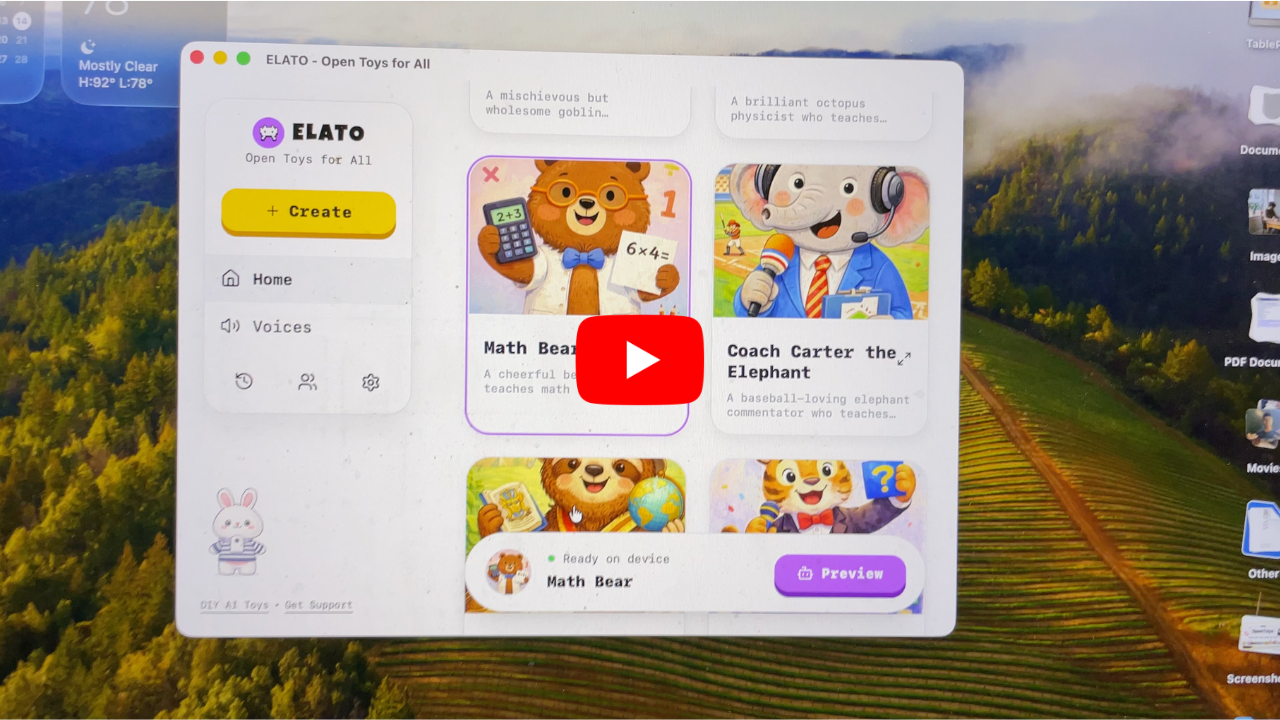 OpenToys Demo