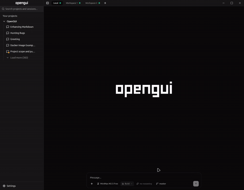 OpenGUI Demo