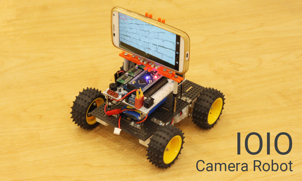 IOIO Camera Robot Circuit