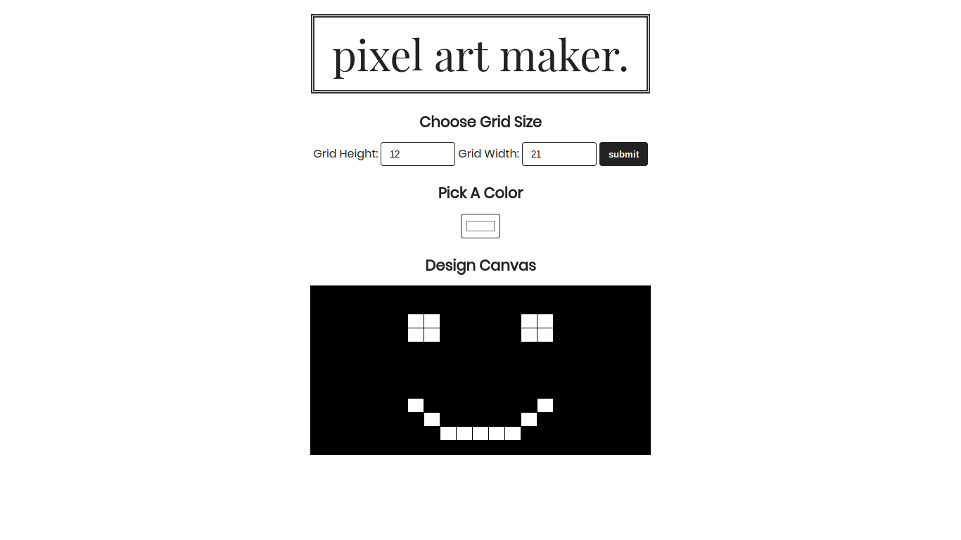 Pixel Art Maker