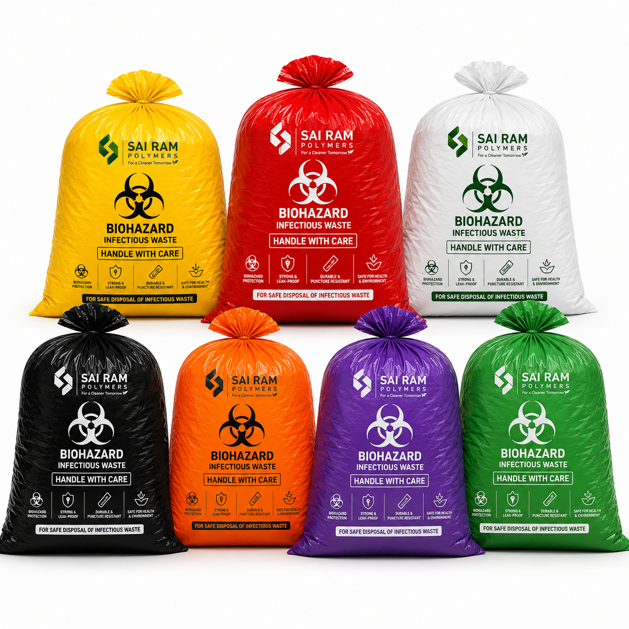 Biohazard Isolation Bags