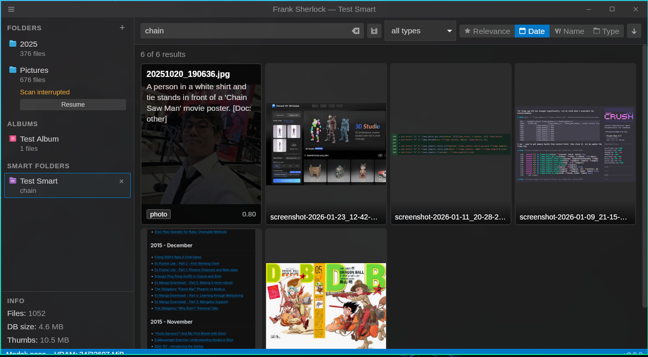 Frank Sherlock screenshot