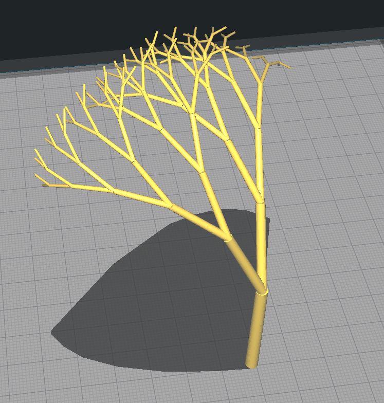 "Recursive tree attempt"