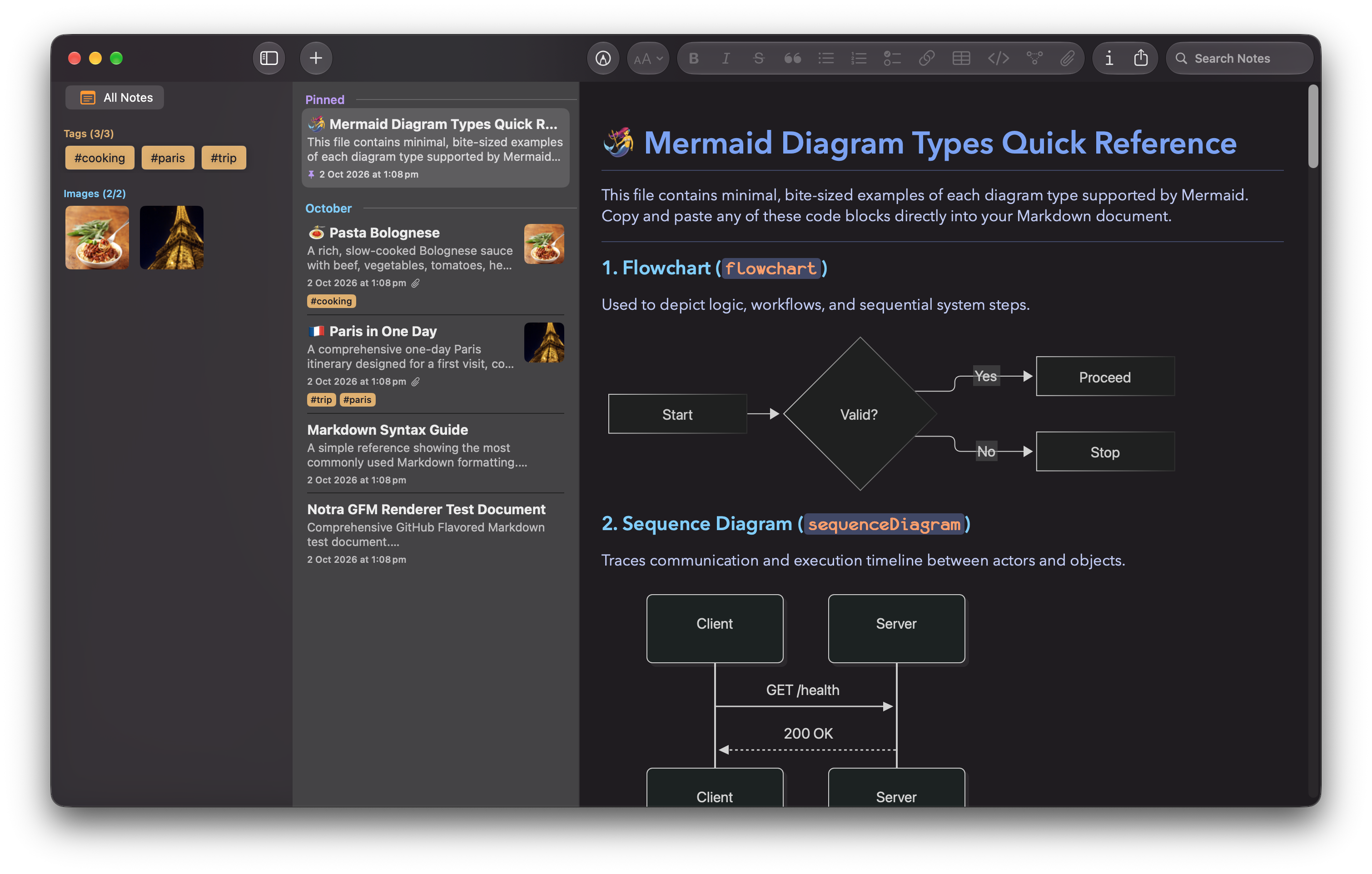 Notra screenshot 1