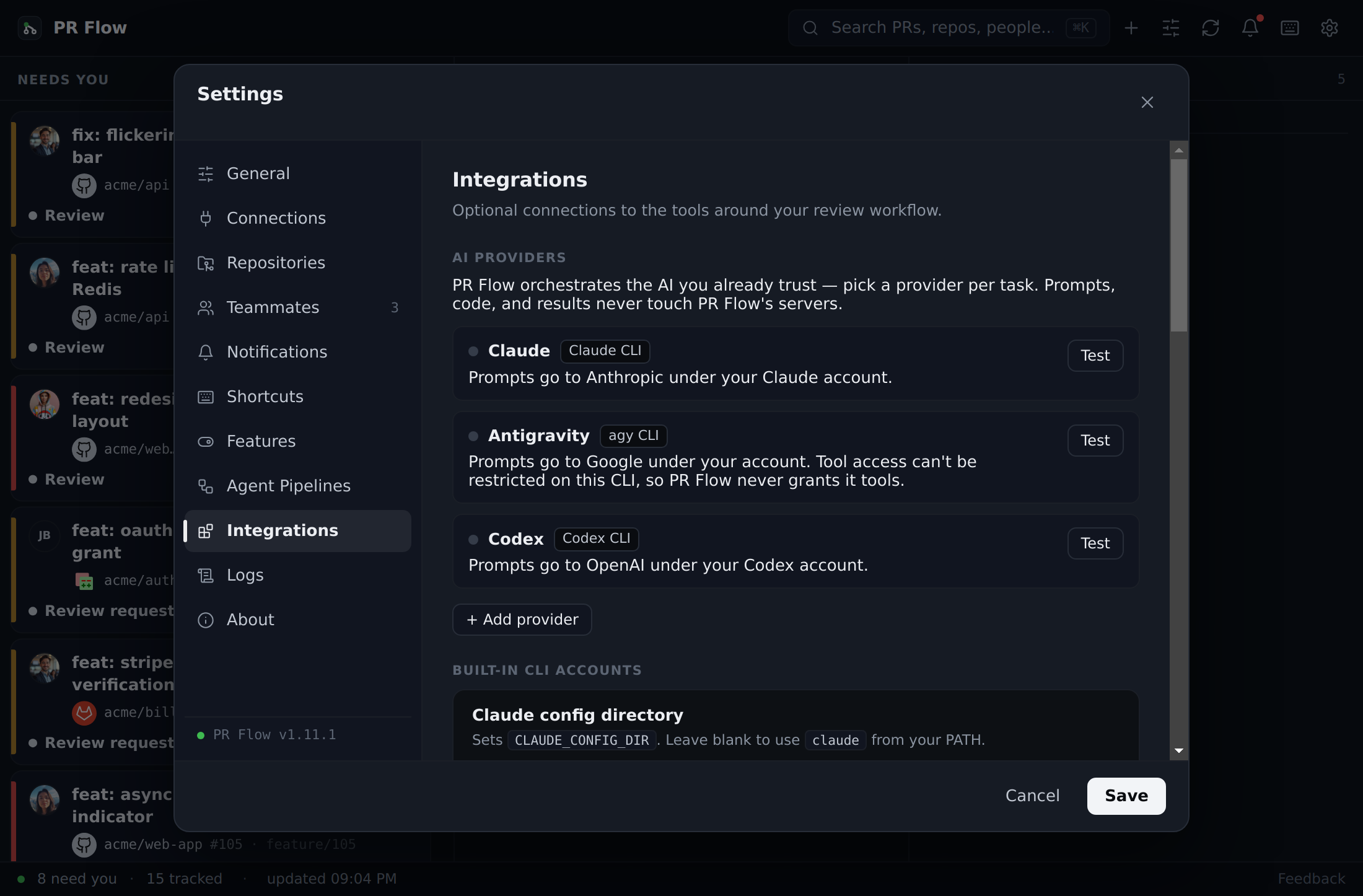 Integrations