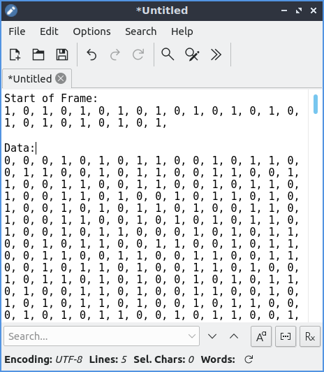 Extracted symbols