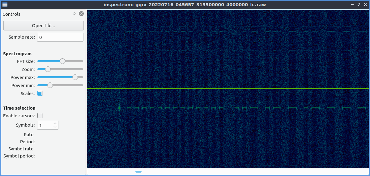 Open I/Q file