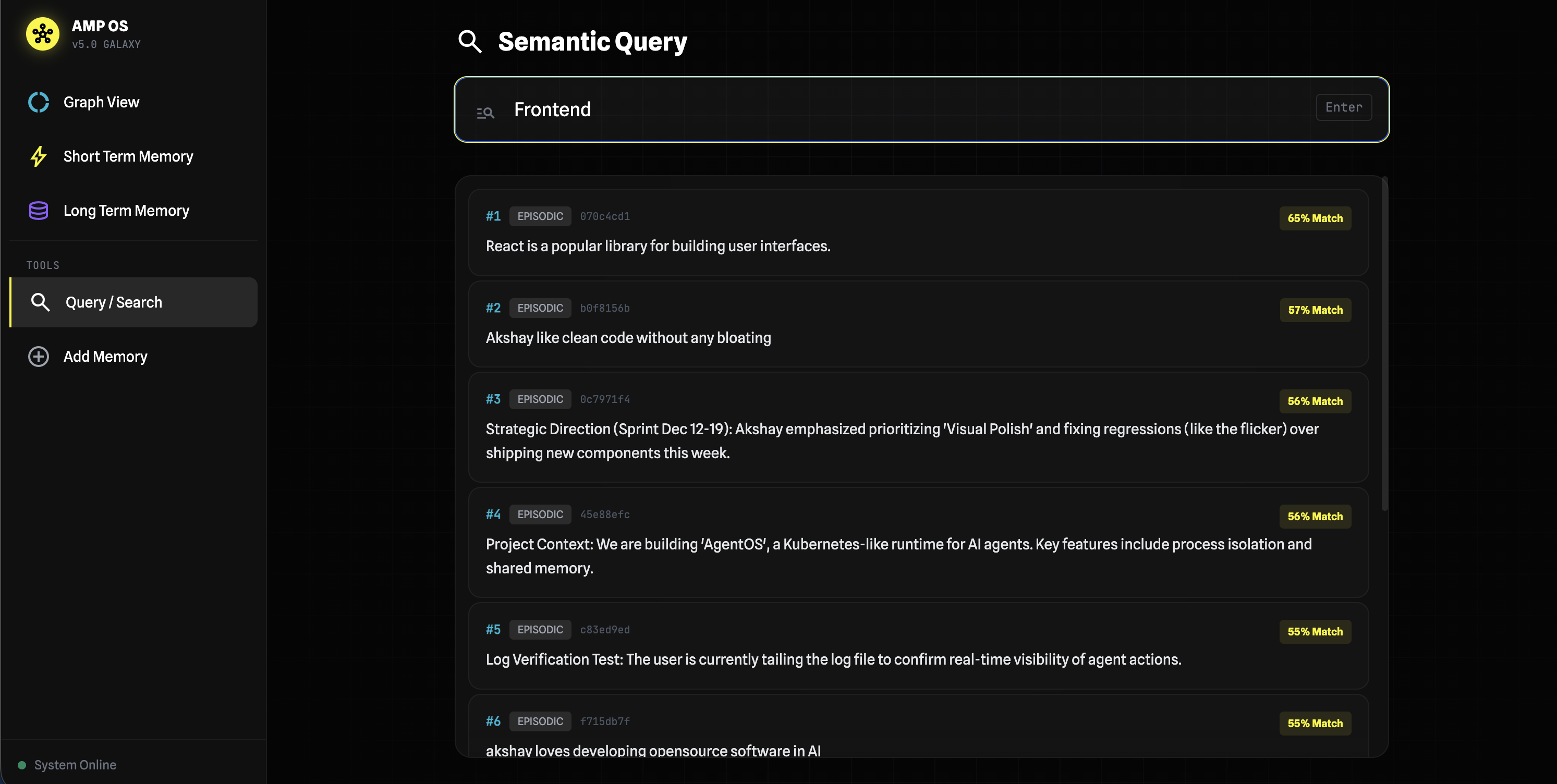 Semantic Query