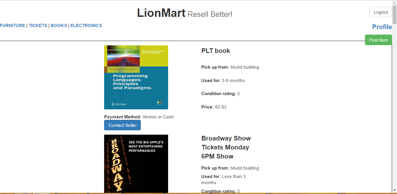 LionMart README.md at master akshaynagpal LionMart GitHub