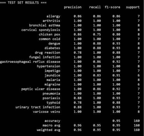 DistilBERT Results