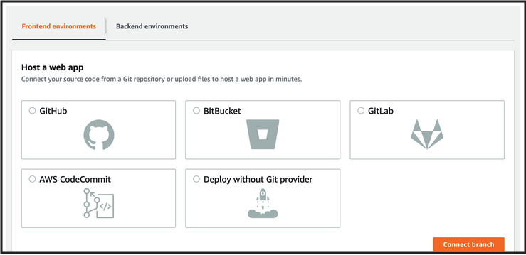 Frontend environments