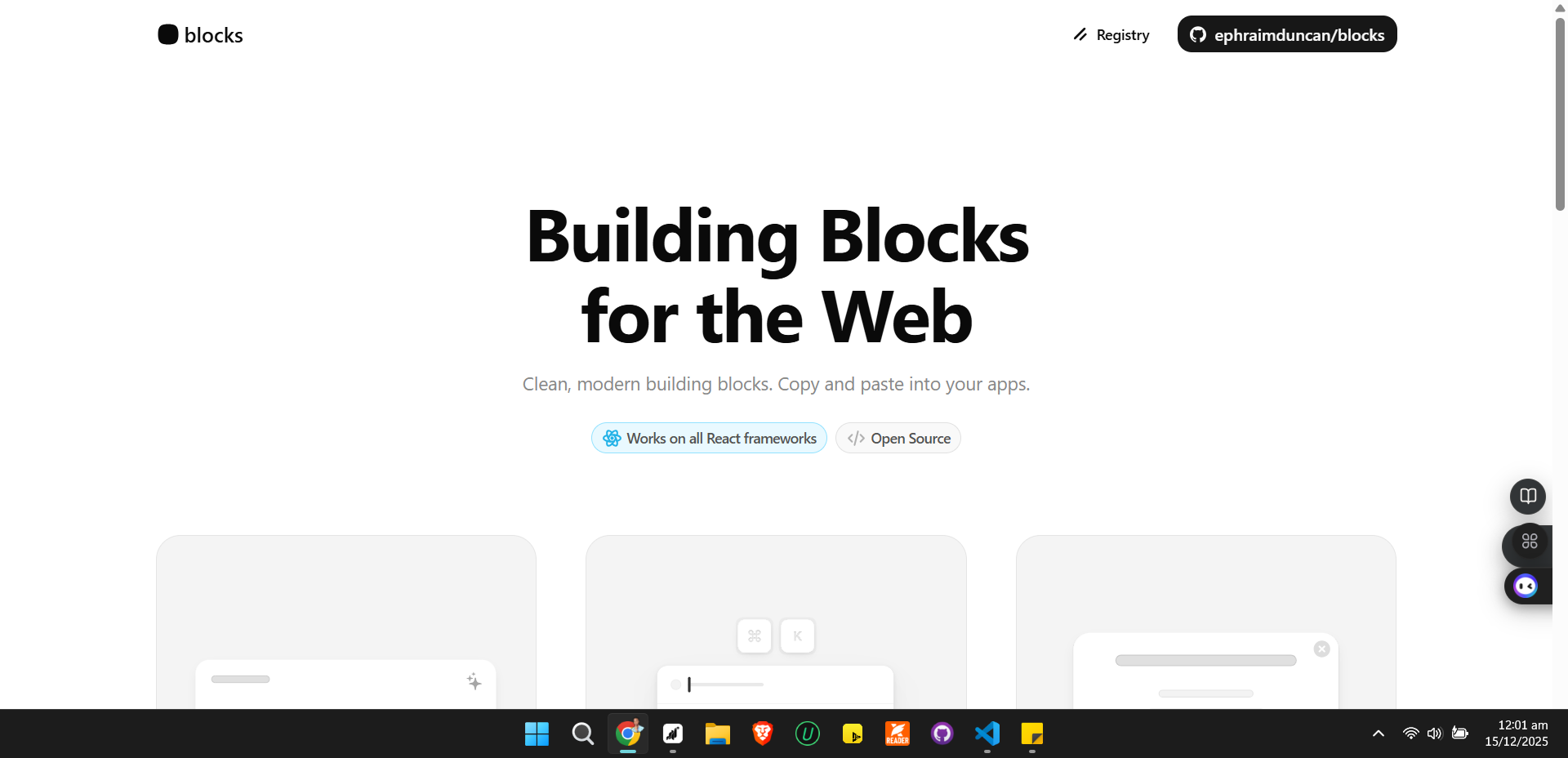 Blocks