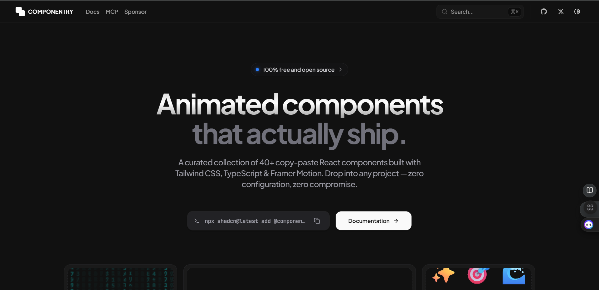 Componentry