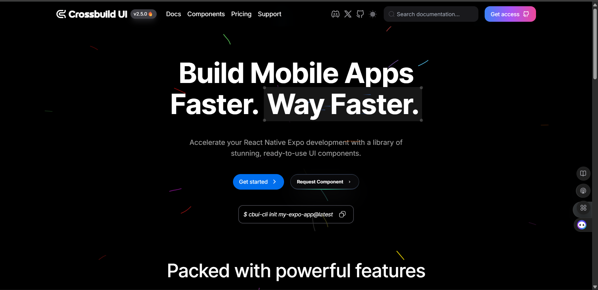 CrossBuild UI