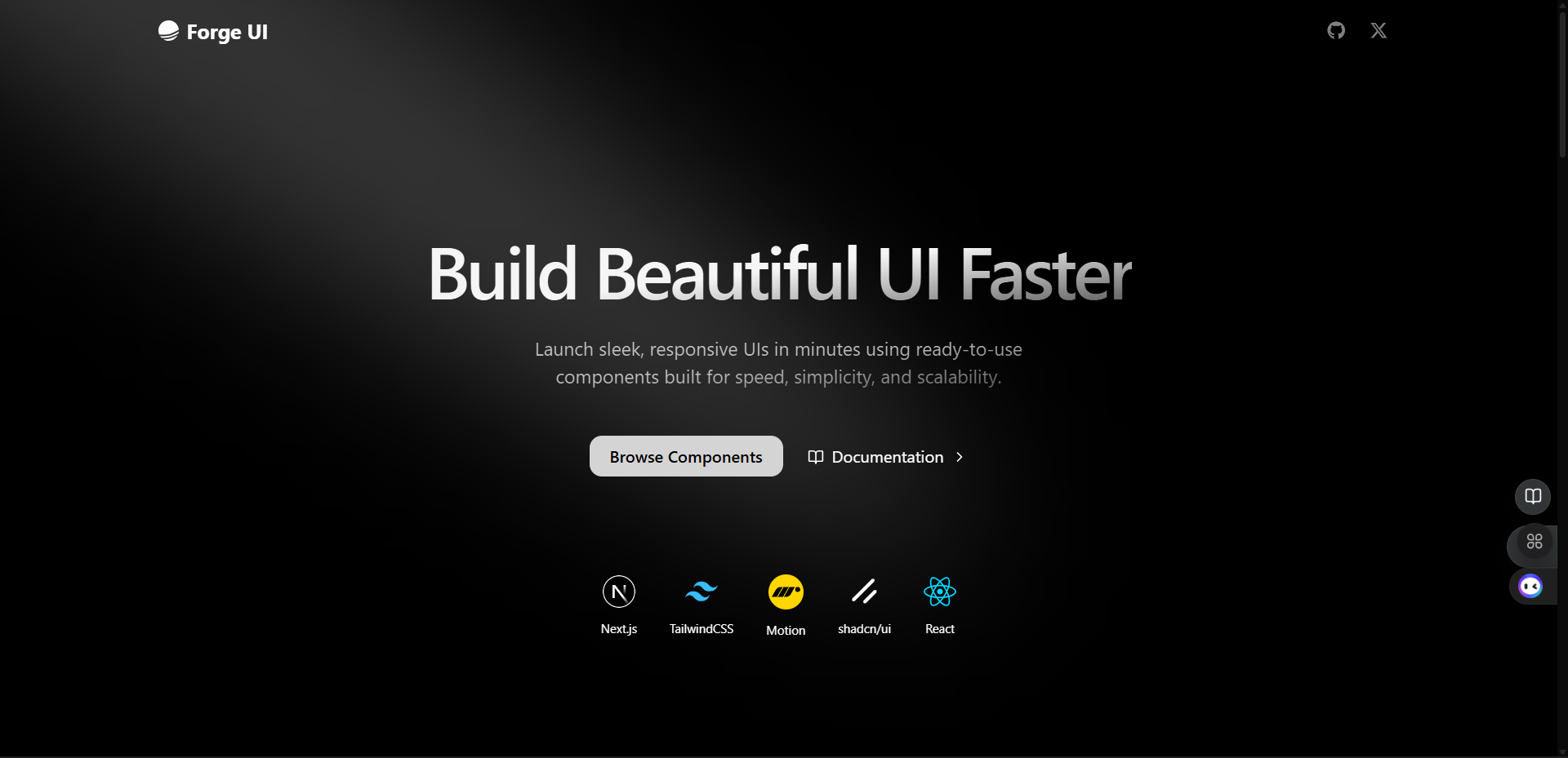 Forge UI