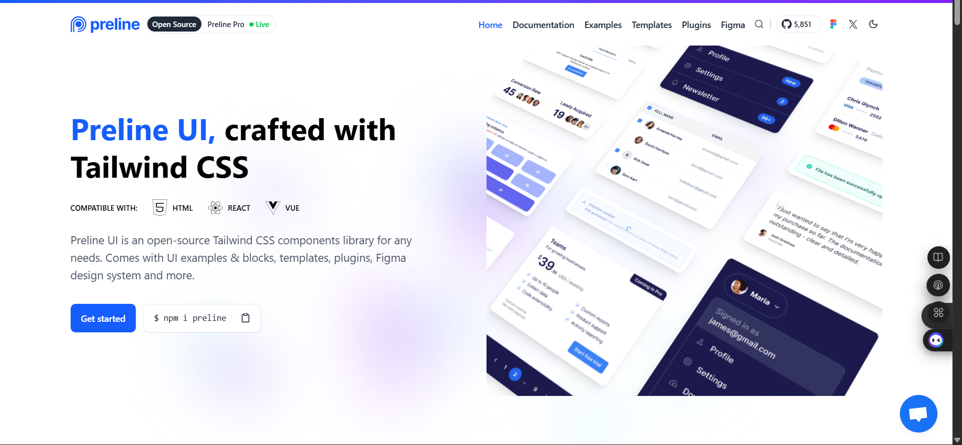 Preline UI