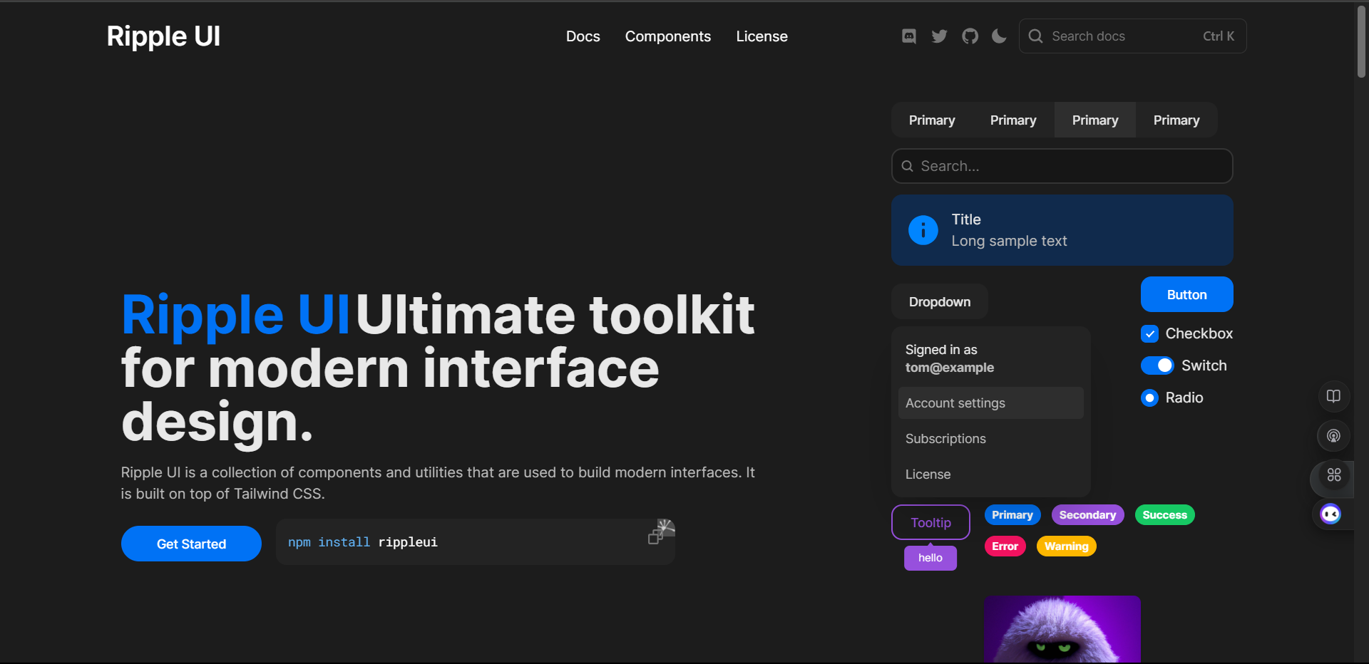 Ripple UI