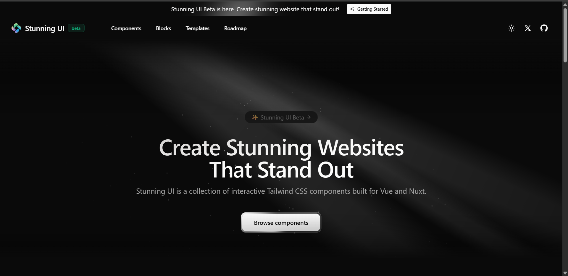 Stunning UI