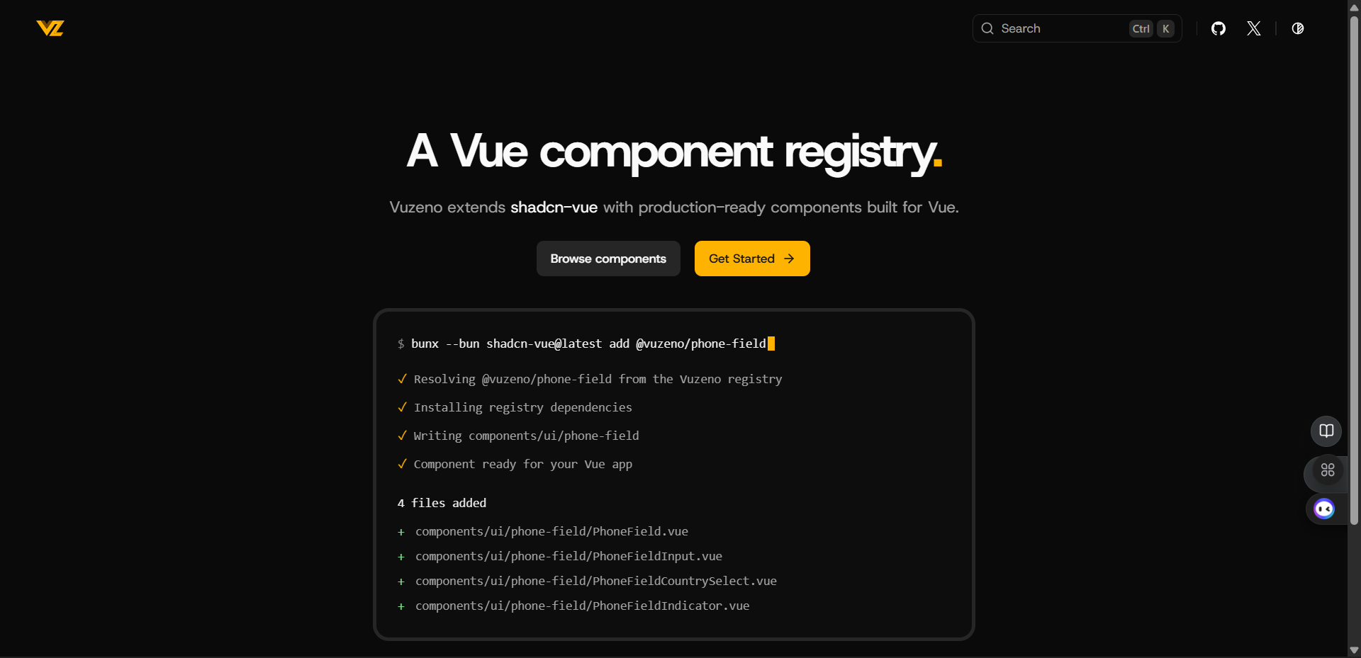 Vuzeno