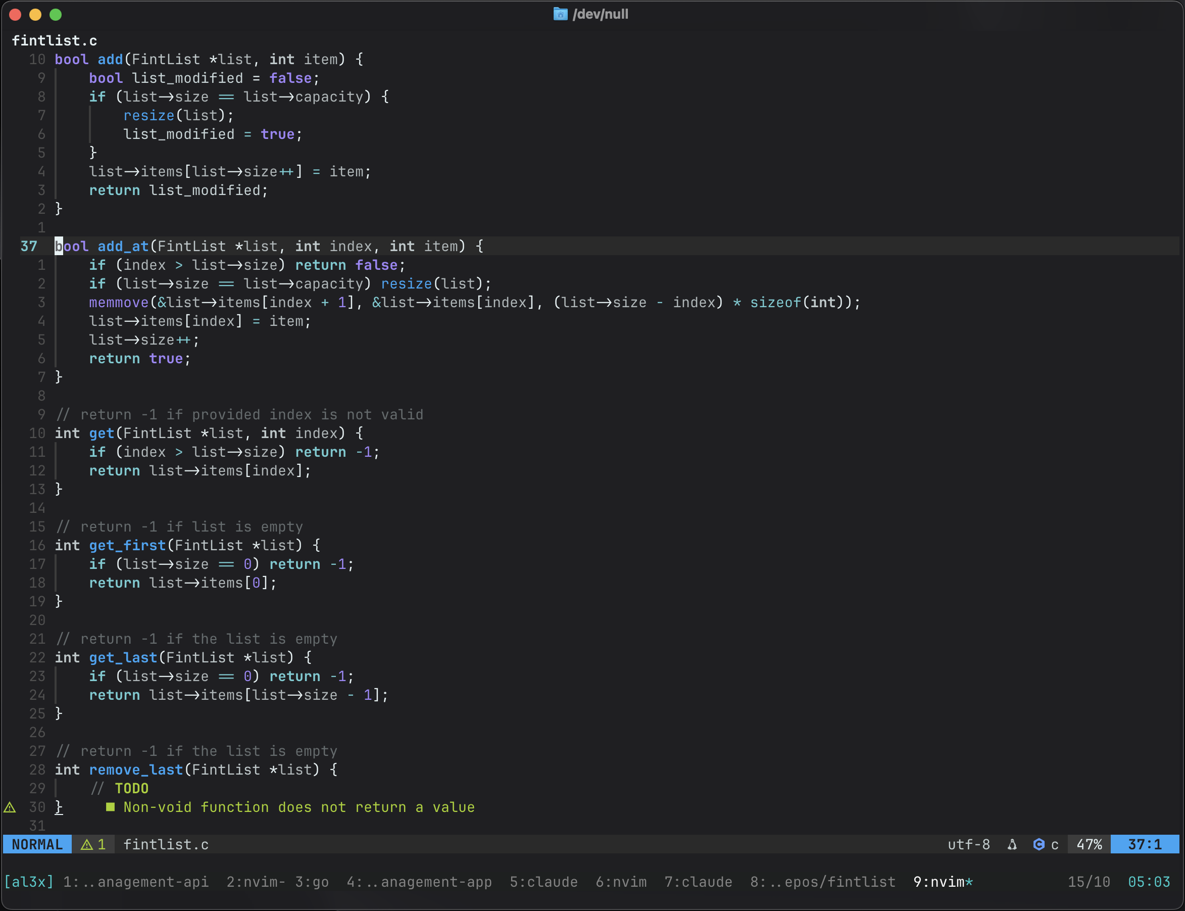 undefined colorscheme