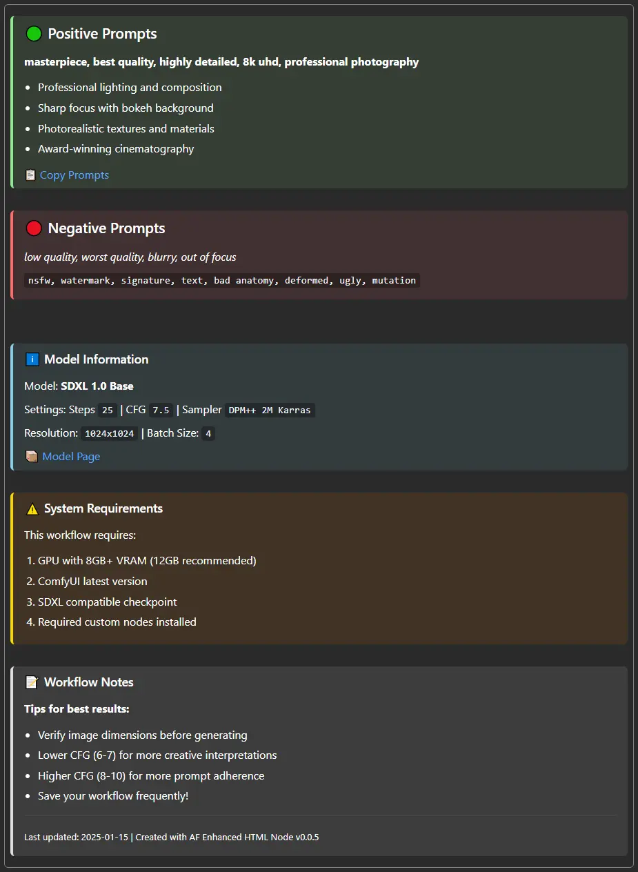 Complete Workflow Example