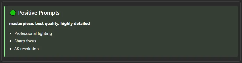 Positive Section Example
