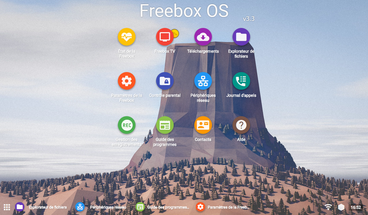 Material-Freebox-OS