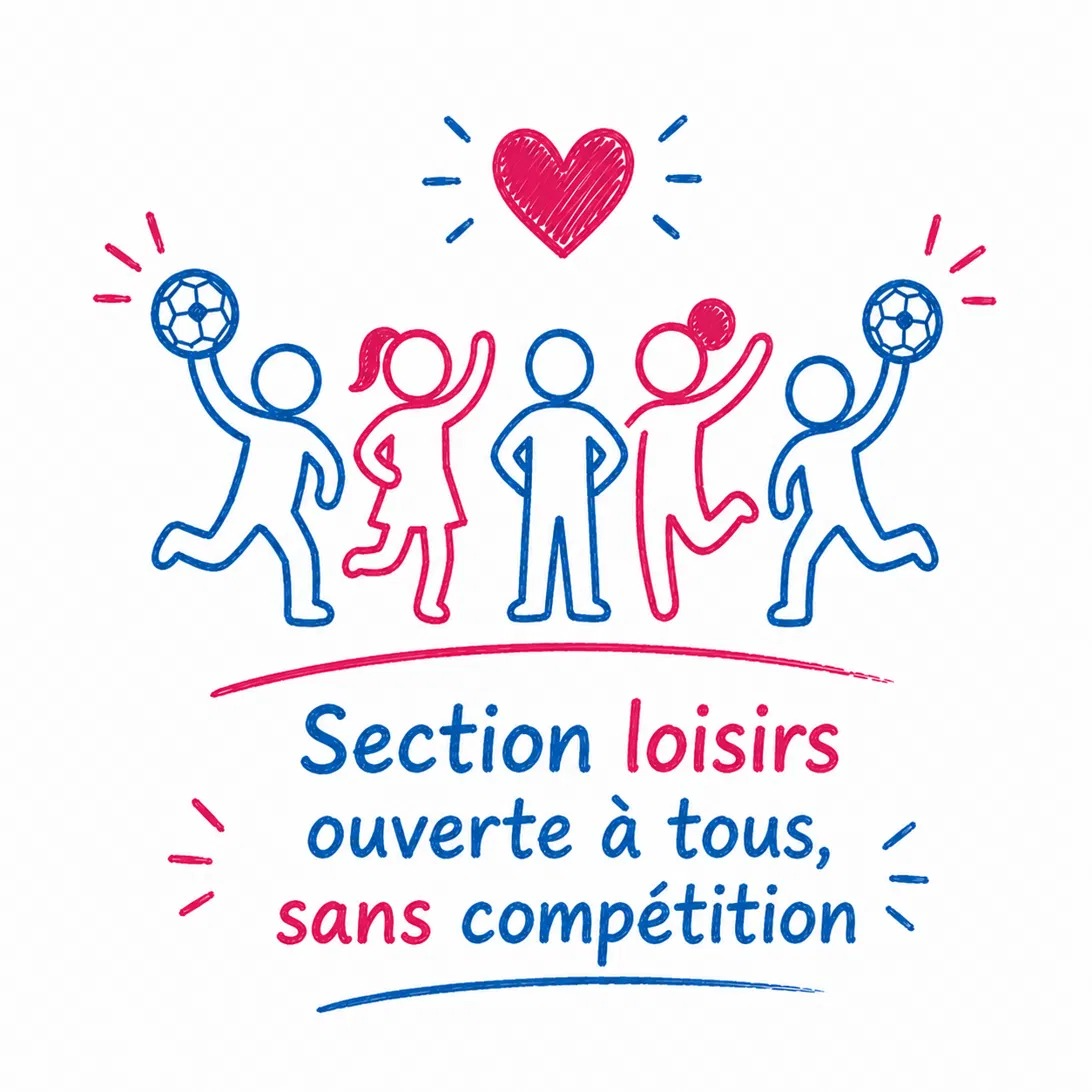 Section loisirs ouverte à tous, sans compétition