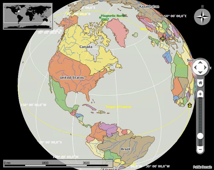 Little Navmap Spherical projection and Simple Map Theme