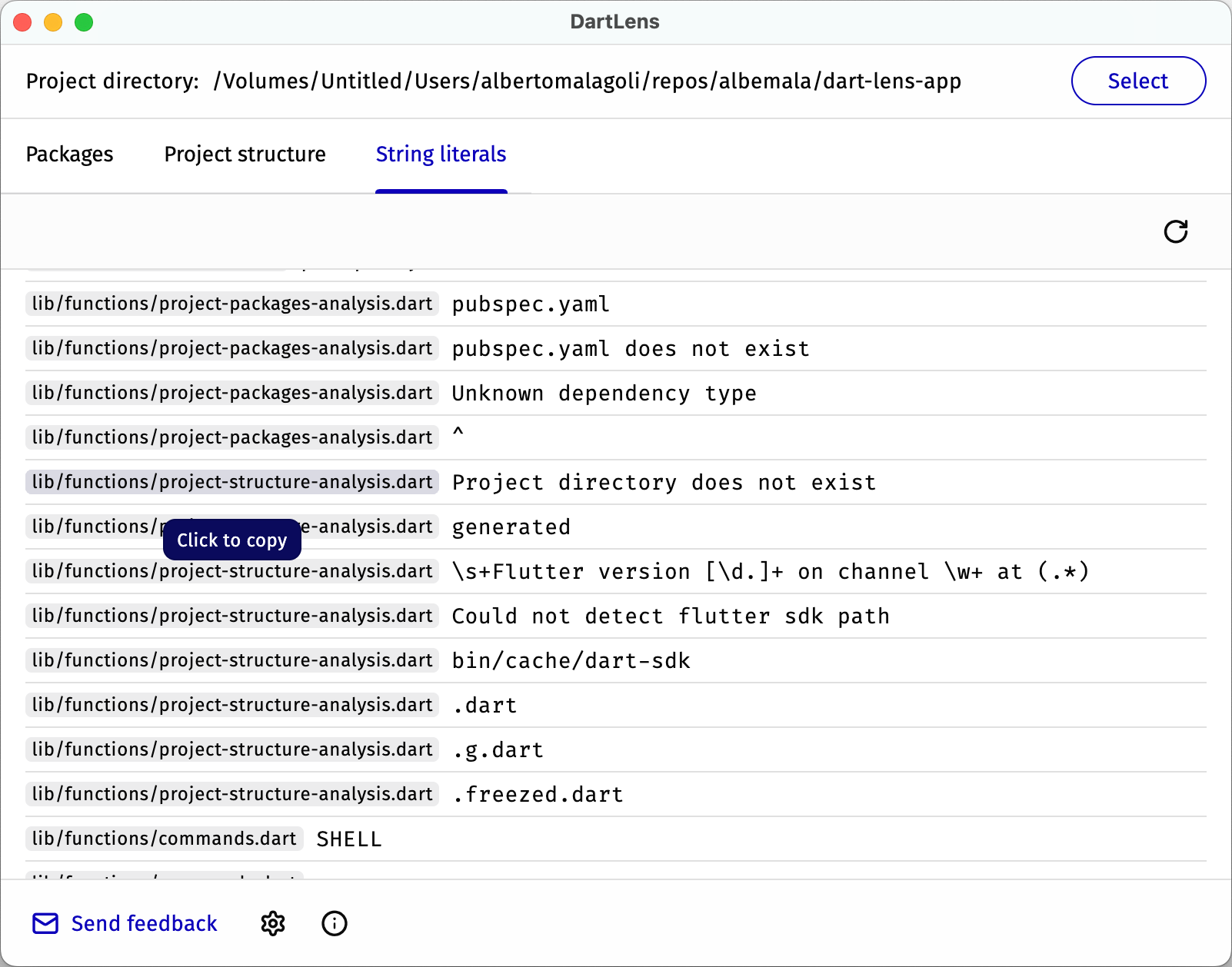 String literals