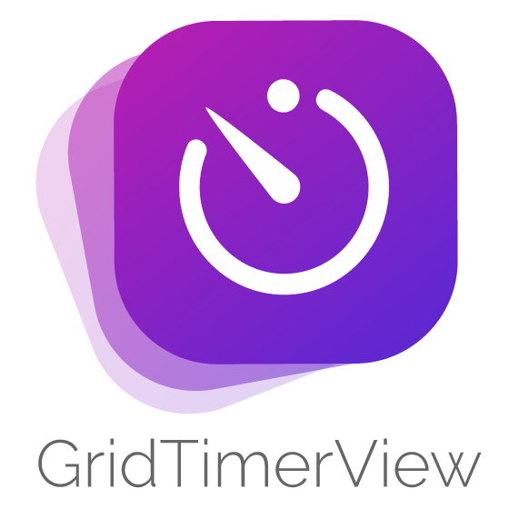 GridTimerView  Logo