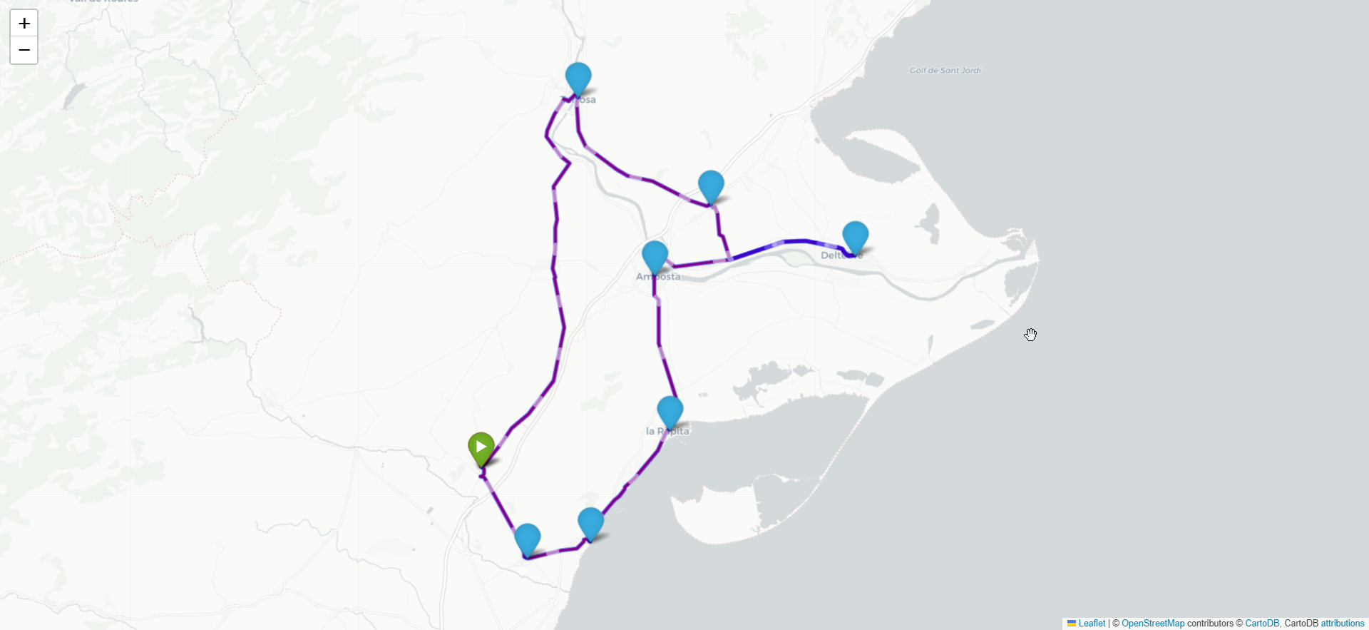 Optimal Route for Cities