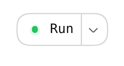The header control wearing the green status dot