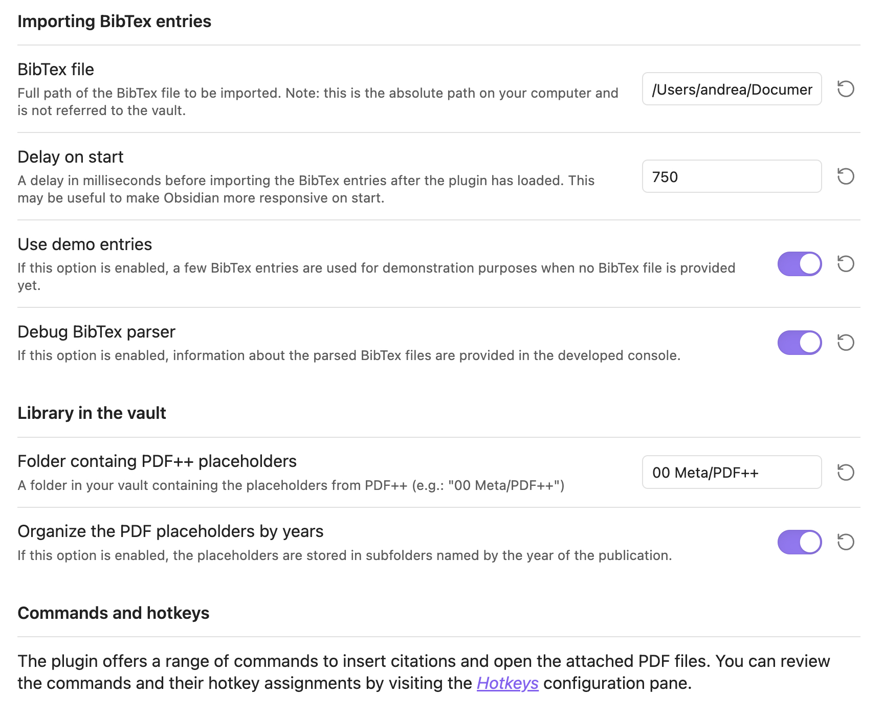 Configuration Pane