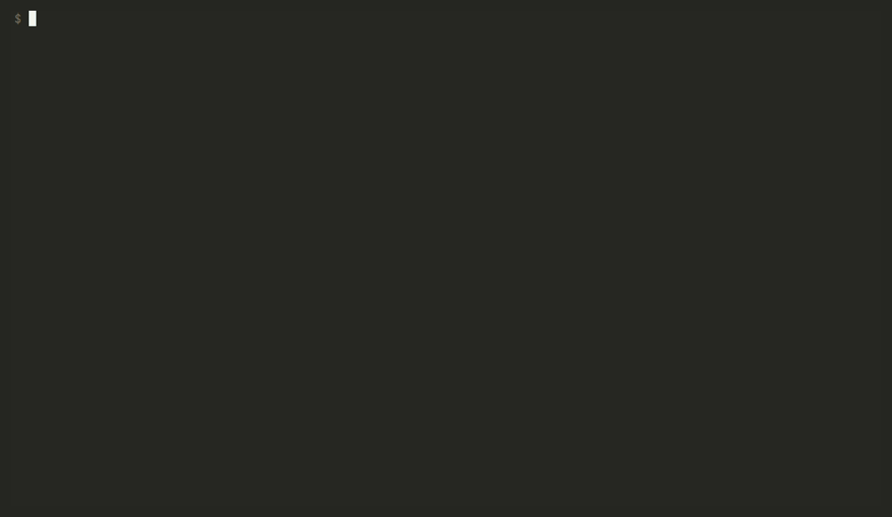 The dotfiles CLI help