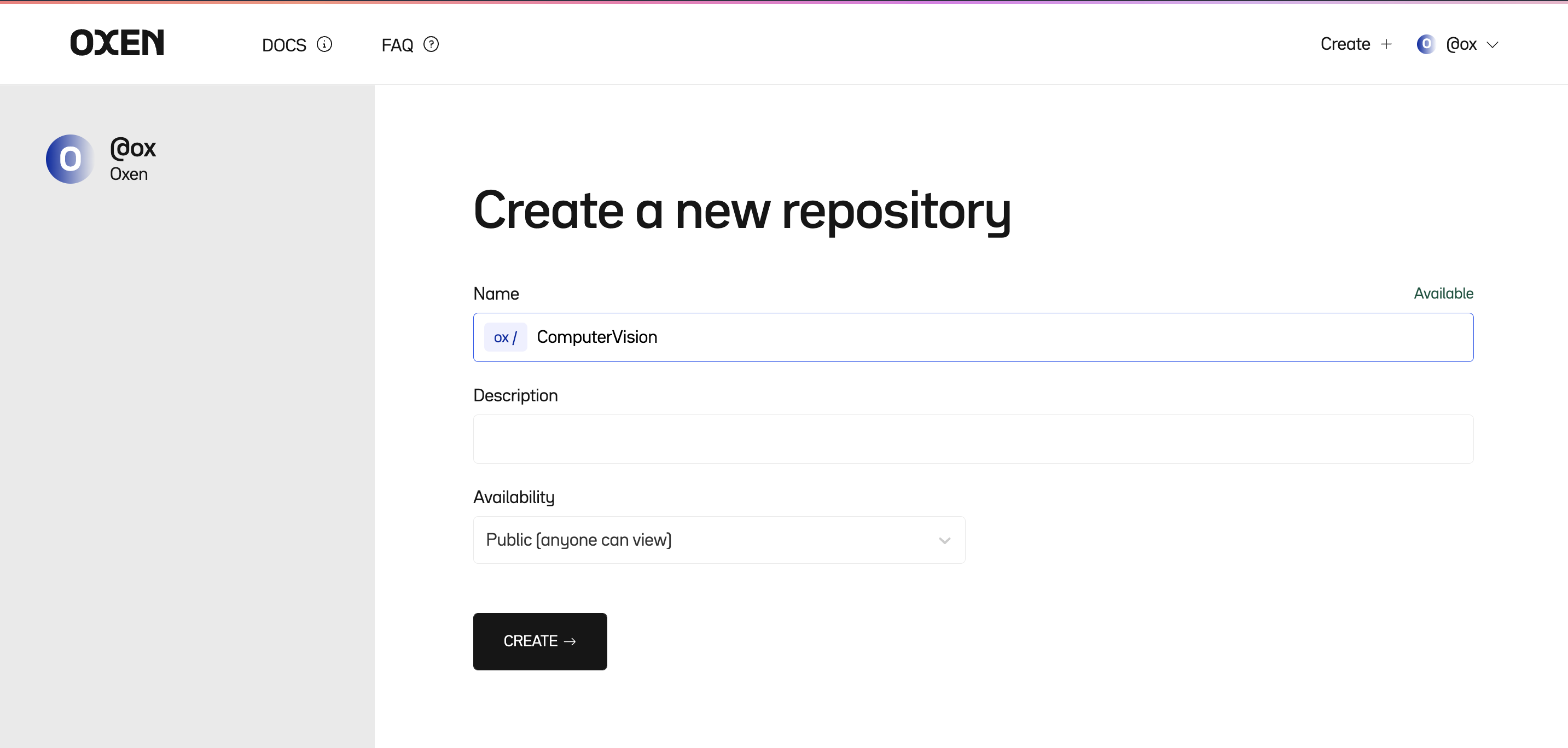 repository home page