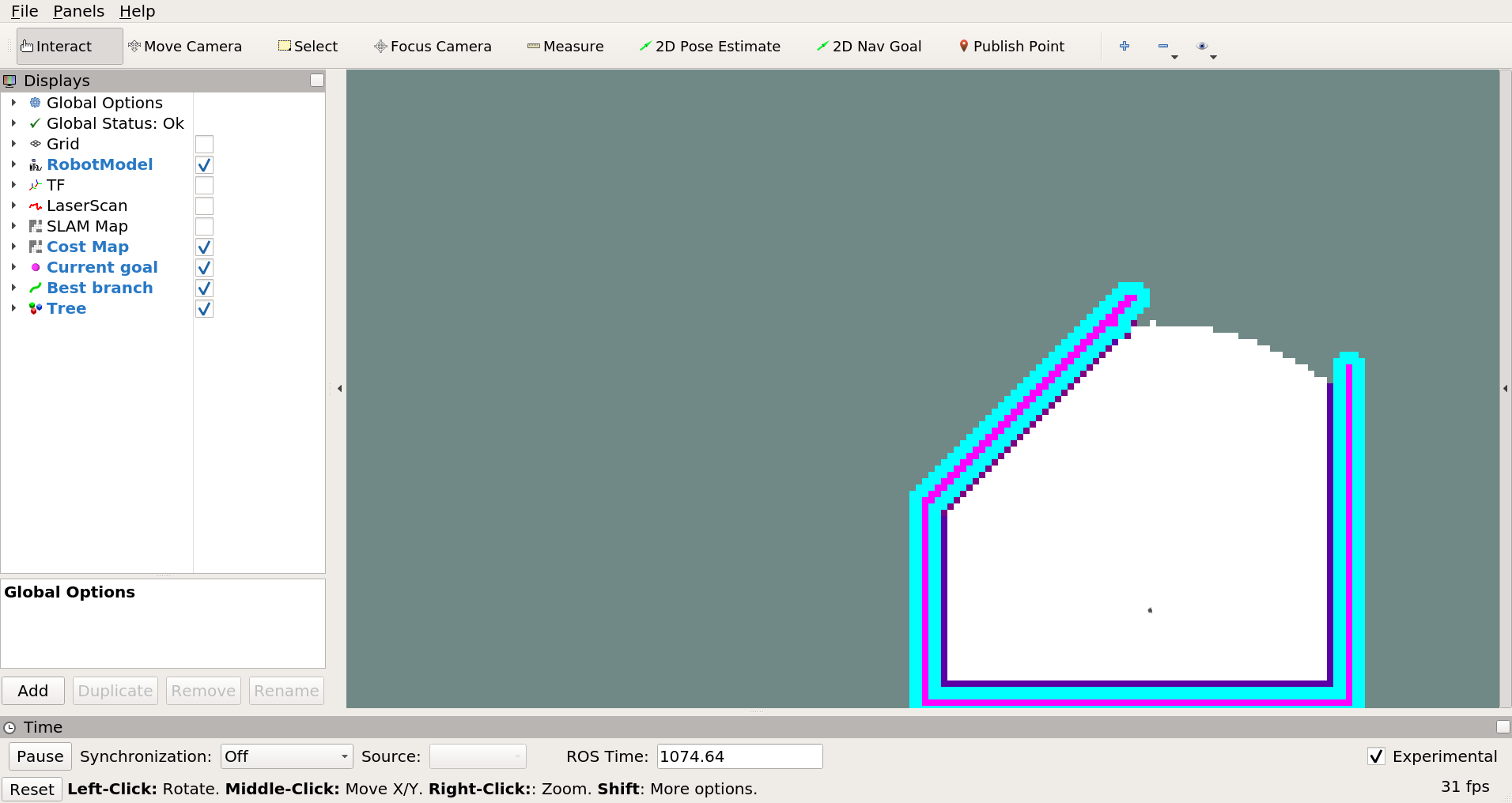 RViz view