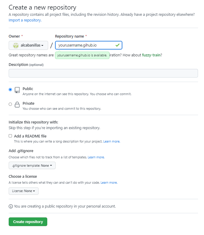 GitHub - alcabanillas/personal-githubpage: How to create a personal ...